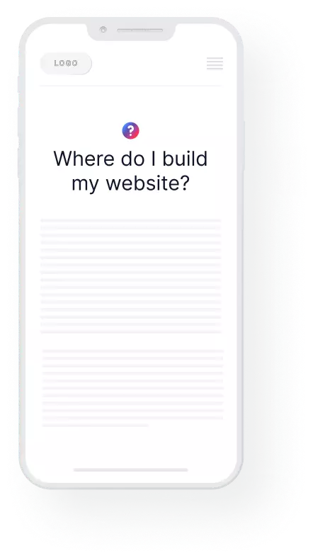 where do I build my website?